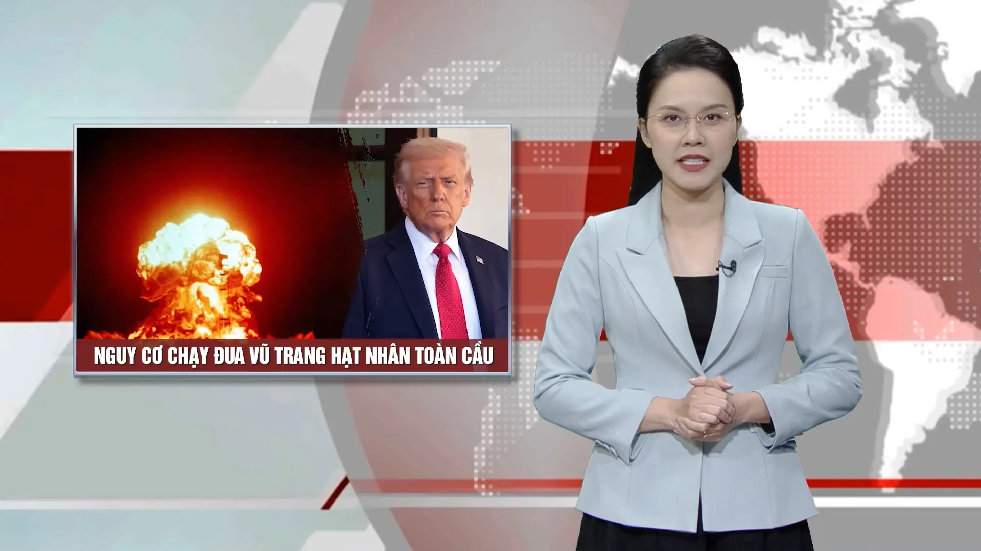 Nguy cơ chạy đua vũ trang hạt nhân toàn cầu | Nhìn ra thế giới | 31/10/2025